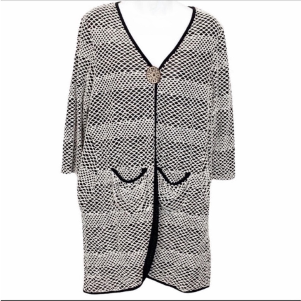 CAMILLE & COMPANY cardigan or swim beach cover up M